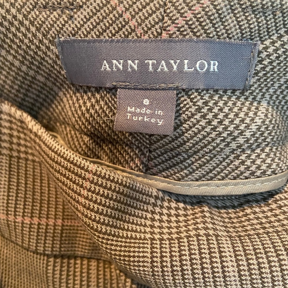Ann Taylor size 8 Tweed bel bottom slacks